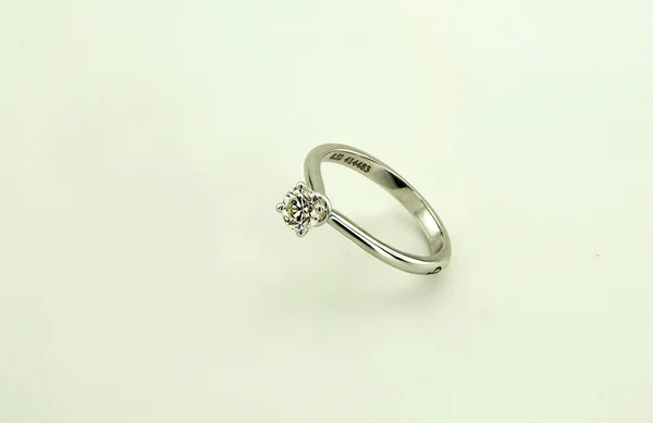 Ring on white background — Stock Photo, Image