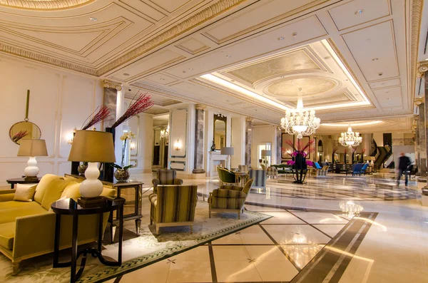 Lobby of luxury hotel — Stock Photo, Image