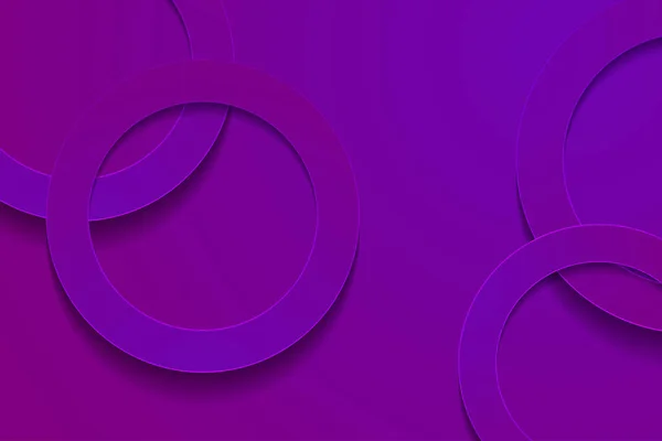 Milieux Violets Cercle Fond Couche Coupe Papier — Image vectorielle