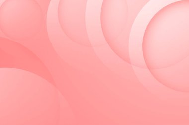 Açık kırmızı arka planlar. soyut 3d çember arkaplanı.