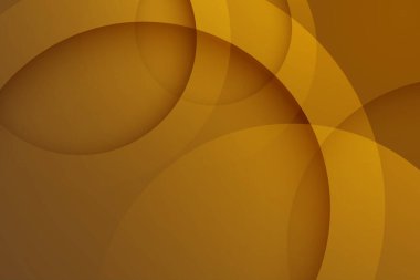 Kahverengi arkaplan. soyut 3d çember arkaplanı.