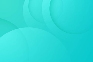 Turkuaz arka planlar. soyut 3d çember arkaplanı.