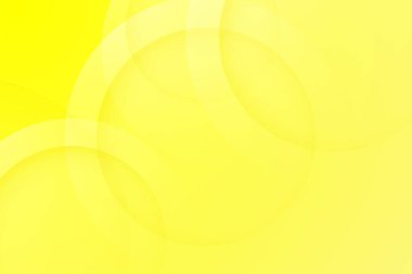 Sarı arka plan. soyut 3d çember arkaplanı.