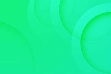 bahar yeşili arka planlar. soyut 3d çember arkaplanı.