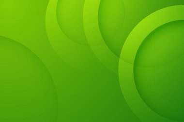 yeşil arkaplan. soyut 3d çember arkaplanı.