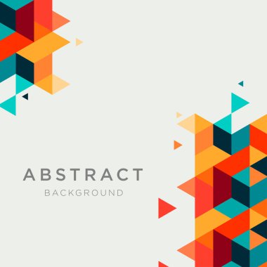vector Geometric background abstract modern design template