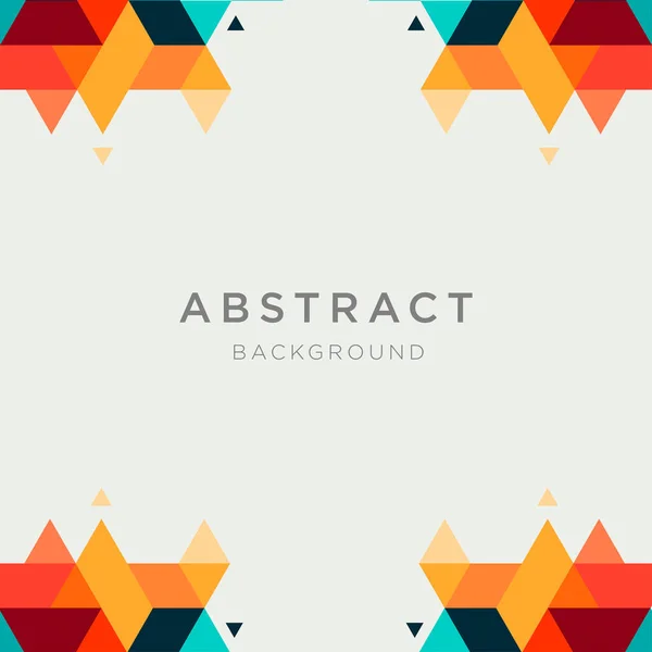 Vector Geometric Background Abstract Modern Design Template — ストックベクタ