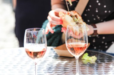 sokak gıda. salata ve et, lokanta Burger