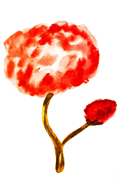 Rosa flor — Vector de stock