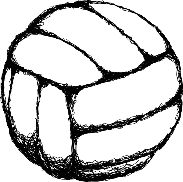 Pallavolo — Vettoriale Stock