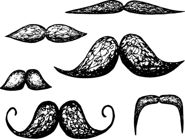 Moustache — Image vectorielle