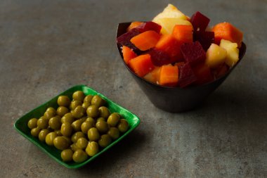 Rus Milli salata sebze - pancar salatası