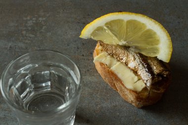 Hamsi sandviçle, tatil için Rusya'nın Ulusal Gıda