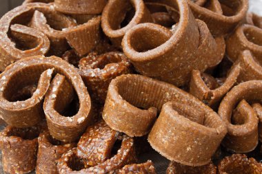 Tatlı şeker tatlı çörek şeklinde