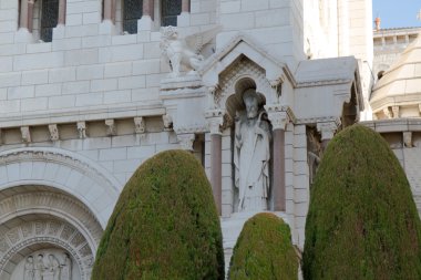 Cote d'Azur Monaco. şehrin güzel manzaralarını