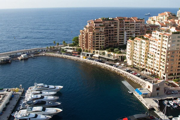 Côte d'Azur Monaco. belle vue sur la ville — Photo