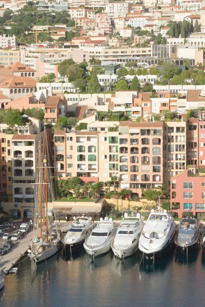 Côte d'Azur Monaco. belle vue sur la ville — Photo
