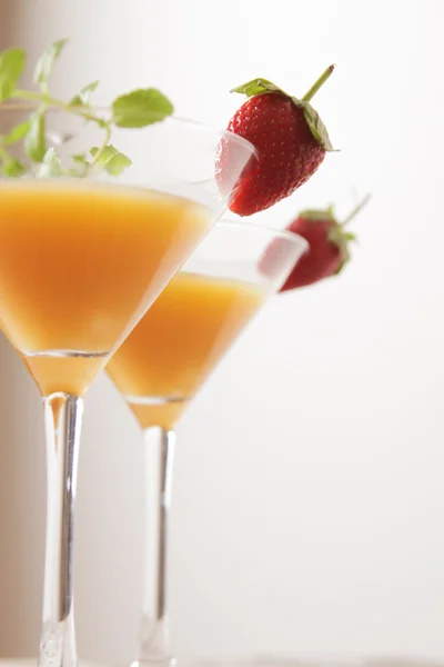 Tasty cocktail with juice. a party at the bar — Stock Photo, Image
