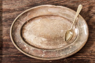 Her gün ve tatil yemek için çatal bıçak takımı