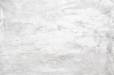 Beton duvara pankart yerleştirmek için kullanılan eski bir duvar deseni olan doğal beton ya da taş dokunun beyaz beton duvar dokusu..