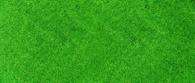 Açık hava sporları ve sporla ilgili işler için tasarlanmış yapay çimenlerin yeşil duvarı ve yeşil arka planı.