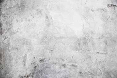 Doğal çimento veya taş eski dokunun yatay dizayn beyaz beton dokusu. Beton duvara pankart yerleştirmek için kullanılır..