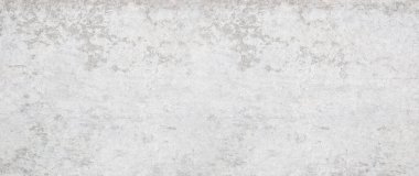 Beton duvara pankart yerleştirmek için kullanılan eski bir duvar gibi doğal çimento veya taş dokunun beyaz beton dokusu..