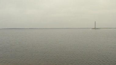 Kiev, Ukrayna Dnieper Nehri üzerinde Motorlu tekne