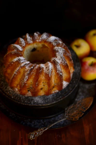 Un pastel de manzana —  Fotos de Stock