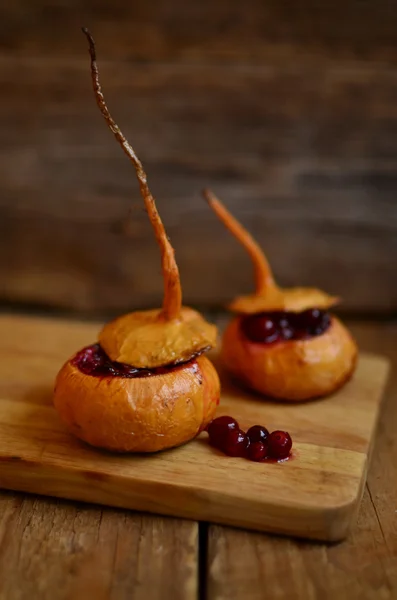 Turnip with cranberries — Stock Photo, Image