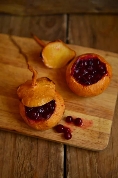 Turnip with cranberries — Stock Photo, Image