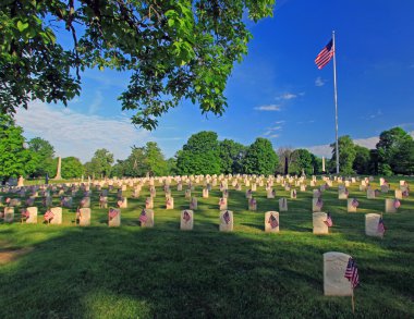 Taç Hill Ulusal Mezarlığı Indianapolis, Indiana