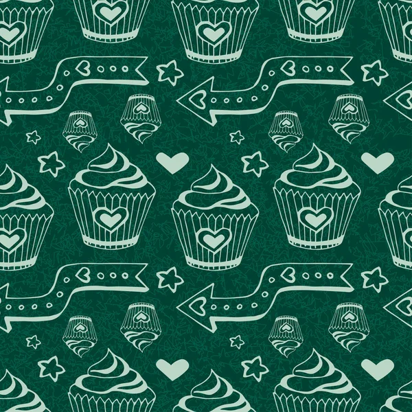 Sevgililer Günü'nün vektör seamless modeli