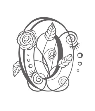 Tasarımın için sıfır numaralı çiçek.