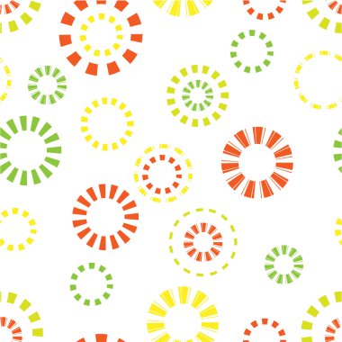 Pek çok renk çevrede ile arka plan