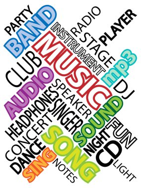 Word müzik ile ilgili sözler