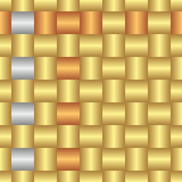 Patrón abstracto dorado sin costuras — Archivo Imágenes Vectoriales