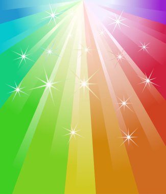 Patlama gökkuşağı gradyan