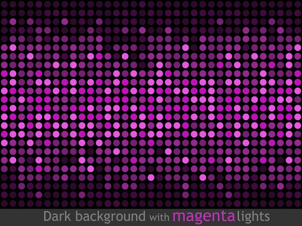 Lumières magenta abstraites — Image vectorielle