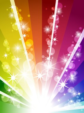 Patlama gökkuşağı gradyan