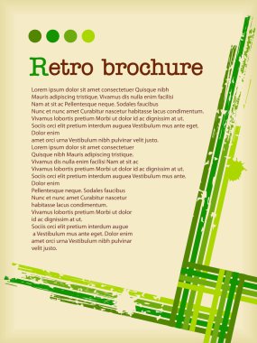 Retro metin örüntüsünün