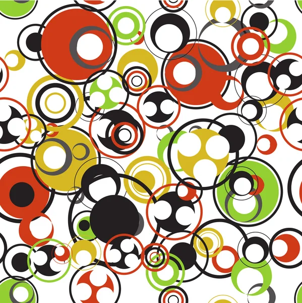 Color circles background — Stok Vektör