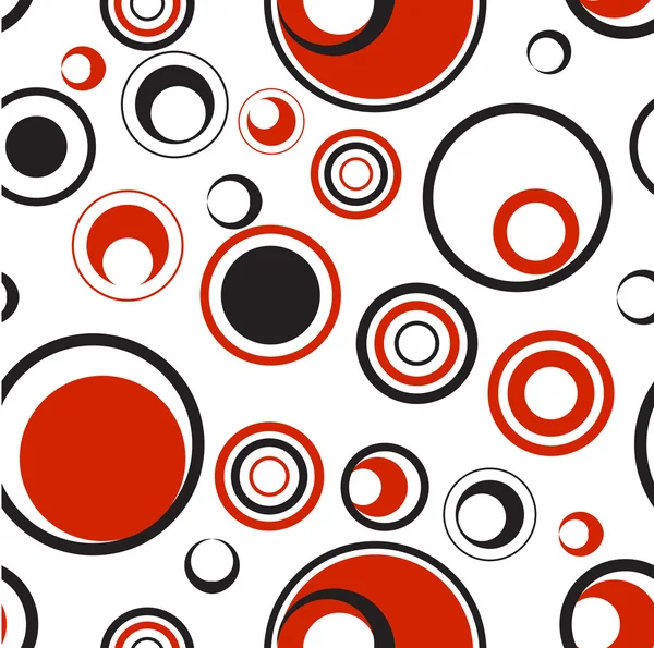 Färgglada cirklar bakgrund — Stock vektor