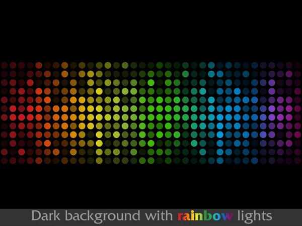 Abstract color lights — Stock Vector