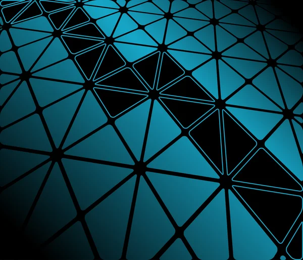 Hintergrund aus Dreiecken — Stockvektor