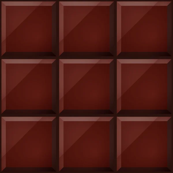 Fond chocolat brun — Image vectorielle