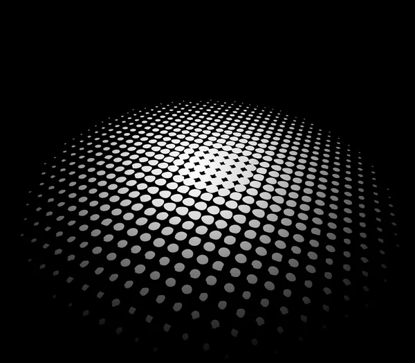 Fond abstrait avec lumières LED blanches — Image vectorielle