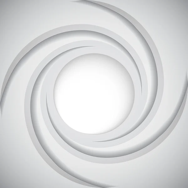 Grijze omvangrijke whirlpool — Stockvector