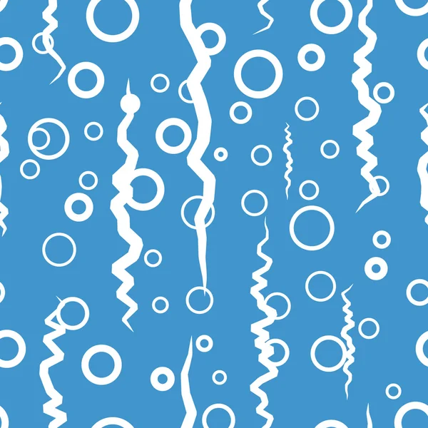 Patten azul sin costuras abstracto — Vector de stock