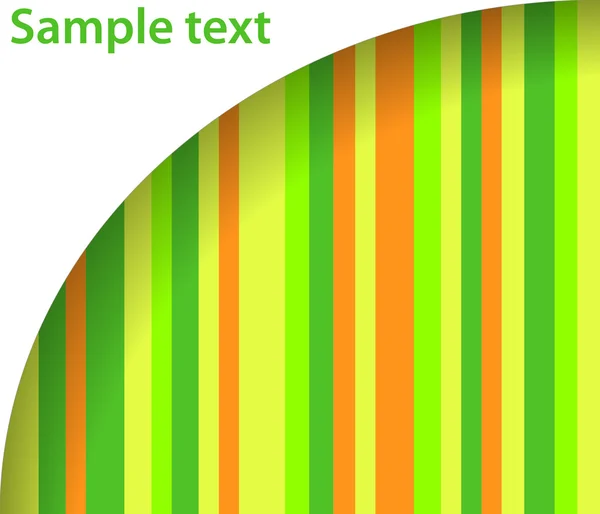 Fond rétro avec des lignes colorées — Image vectorielle